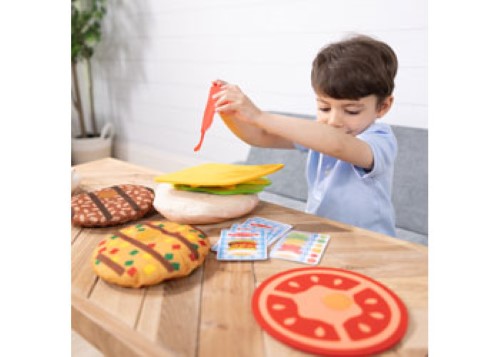 Melissa & Doug - Burger Stacking Games