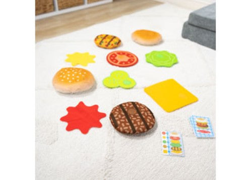 Melissa & Doug - Burger Stacking Games