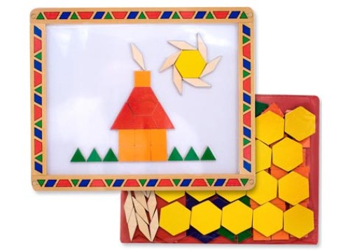 Melissa & Doug - Magnetic Pattern Block Kit