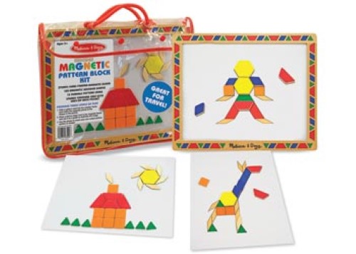 Melissa & Doug - Magnetic Pattern Block Kit