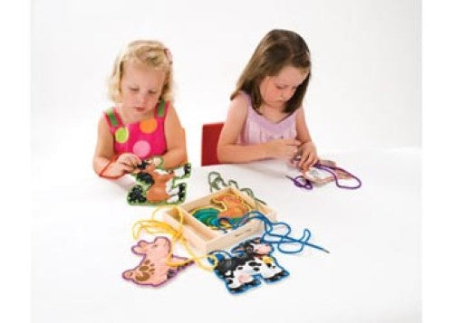 Melissa & Doug - Lace & Trace Farm Animals