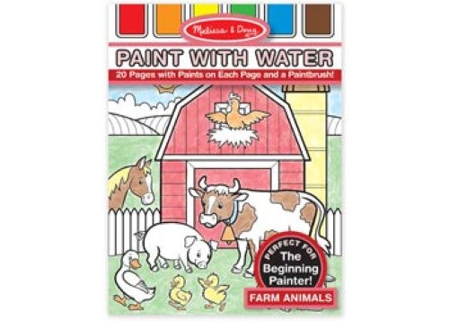 Melissa & Doug - Paint with Water - Farm Animals