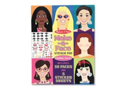 Melissa & Doug - Make-a-Face - Fashion Faces