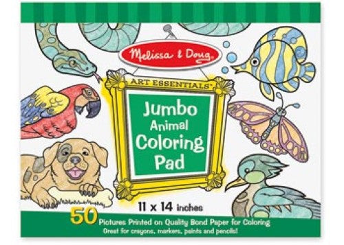Melissa & Doug - Jumbo Colouring Pad - Animals