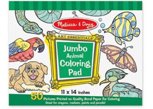 Melissa & Doug - Jumbo Colouring Pad - Animals