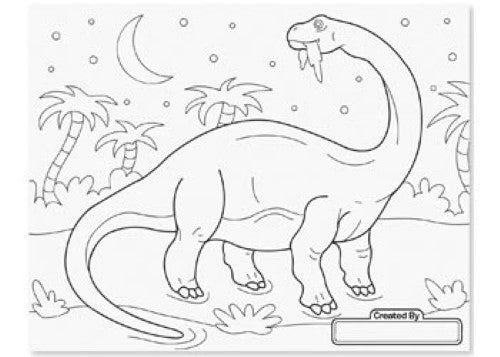 Melissa & Doug - Jumbo Colouring Pad - Blue