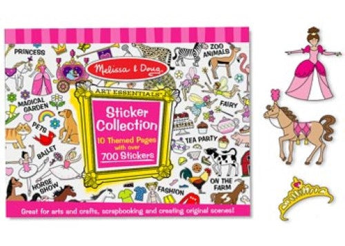 Melissa & Doug - Sticker Collection - Pink