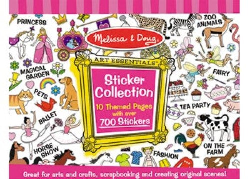 Melissa & Doug - Sticker Collection - Pink