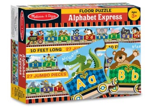 Melissa & Doug - Alphabet Express Floor Puzzle 27pc