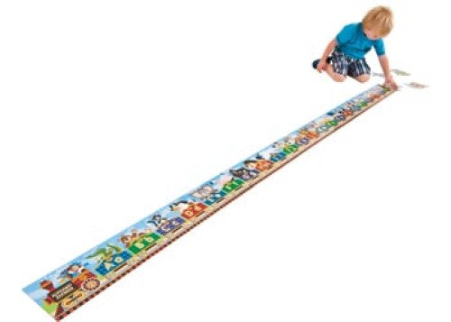 Melissa & Doug - Alphabet Express Floor Puzzle 27pc