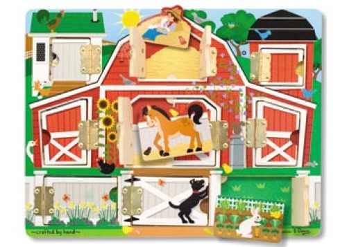 Melissa & Doug - Magnetic Farm Hide & Seek