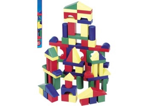Melissa & Doug - 100 Wood Block Set
