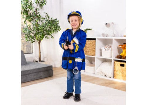 Melissa & Doug - Police Officer Role Play Costume - Pack of 3