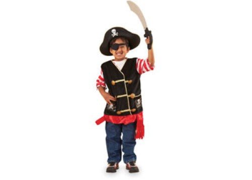 Melissa & Doug - Pirate Role Play Costume Set - Pack of 3