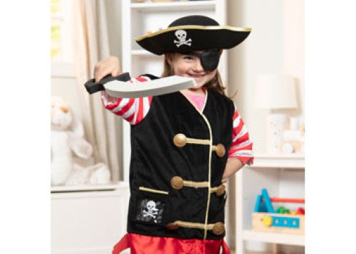 Melissa & Doug - Pirate Role Play Costume Set - Pack of 3