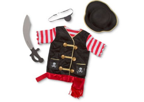 Melissa & Doug - Pirate Role Play Costume Set - Pack of 3