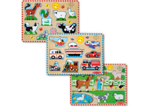 Melissa & Doug - See-Inside Numbers Peg Puzzle