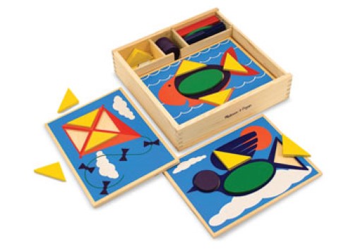 Melissa & Doug - Beginner Pattern Blocks