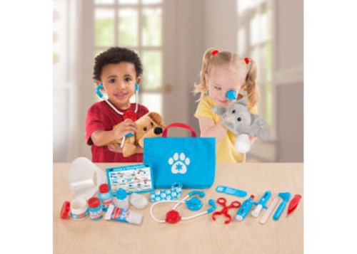 Melissa & Doug - Examine & Treat Pet Vet Play Set
