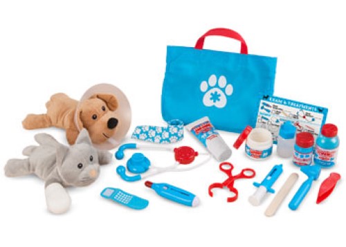 Melissa & Doug - Examine & Treat Pet Vet Play Set