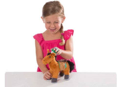 Melissa & Doug - Feed & Groom Horse Care Play Set