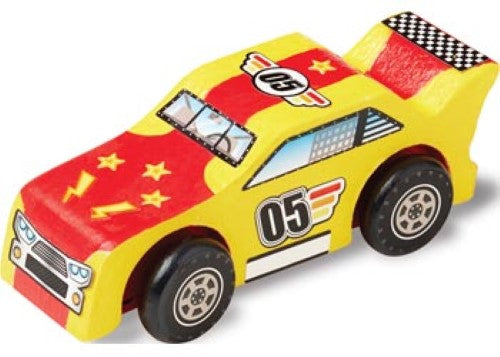 Melissa & Doug - Created by Me! Wooden Race Car