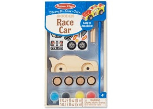 Melissa & Doug - Created by Me! Wooden Race Car