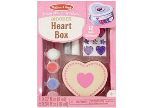 Melissa & Doug - Created by Me! Wooden Heart Box