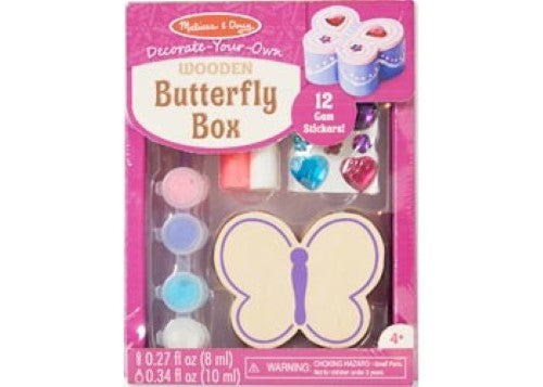 Melissa & Doug - Created by Me! Wooden Butterfly Box