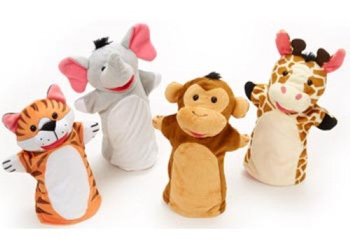 Melissa & Doug - Hand Puppets - Zoo Friends