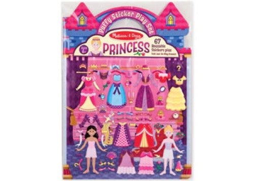 Melissa & Doug - Reusable Puffy Sticker Play Set - Princess