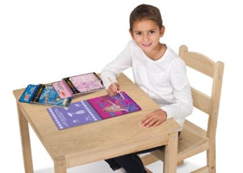 Melissa & Doug - On The Go - Scratch Art Color-Reveal Pad - F