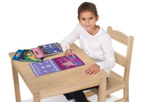 Melissa & Doug - On The Go - Scratch Art Color-Reveal Pad - F