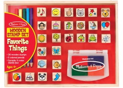 Melissa & Doug - Favorite Things Stamp Set