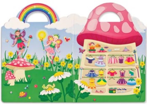 Melissa & Doug - Reusable Puffy Sticker Play Set - Fairy