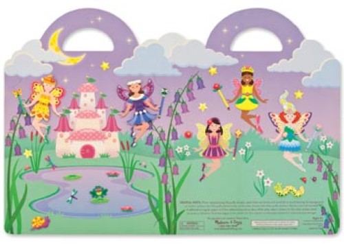 Melissa & Doug - Reusable Puffy Sticker Play Set - Fairy