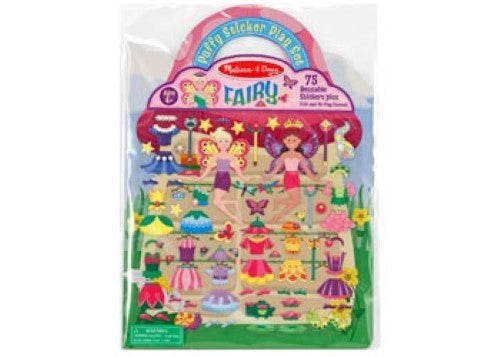 Melissa & Doug - Reusable Puffy Sticker Play Set - Fairy