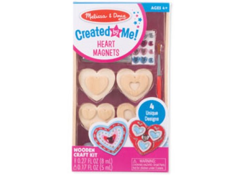 Melissa & Doug - Created by Me! Heart Magnets