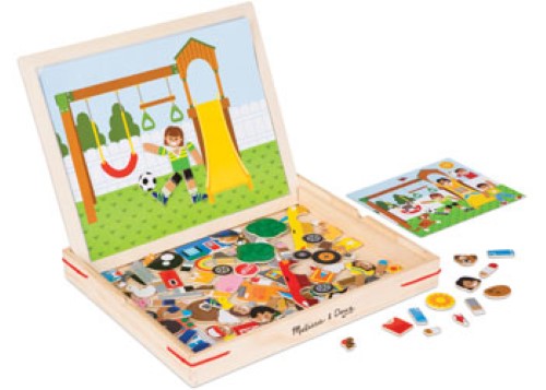 Melissa & Doug - Wooden Magnetic Picture Game