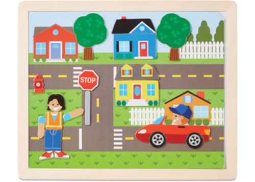 Melissa & Doug - Wooden Magnetic Picture Game