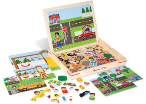 Melissa & Doug - Wooden Magnetic Picture Game