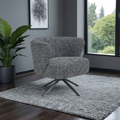 Jupiter Swivel Chair - Swivel Chair with Metal Base
