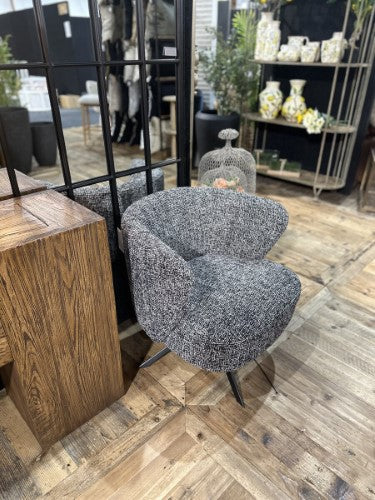 Jupiter Swivel Chair - Swivel Chair with Metal Base