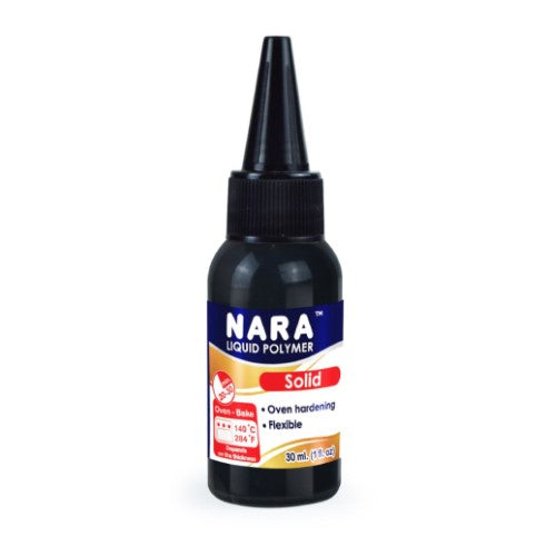 Nara Liquid Polymer Clays 30ml BLACK