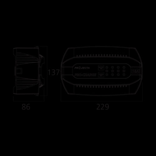 Projecta Battery Charger 12V 6 Stage 2-16 AMP
