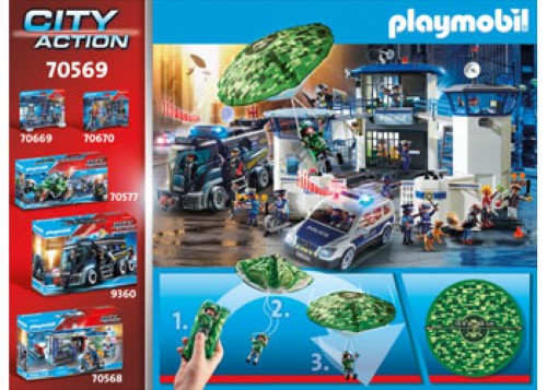 Playmobil - Police Parachute Search