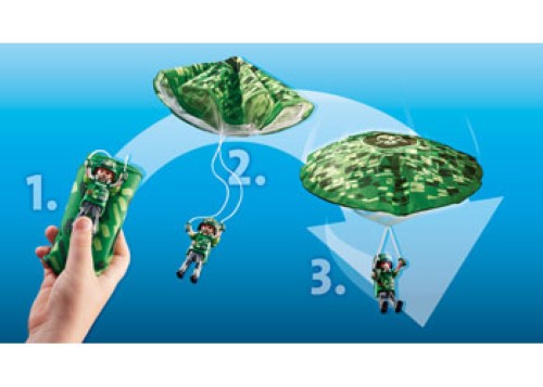 Playmobil - Police Parachute Search