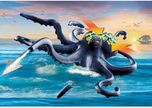 Playmobil - Battle against the Giant Octopus