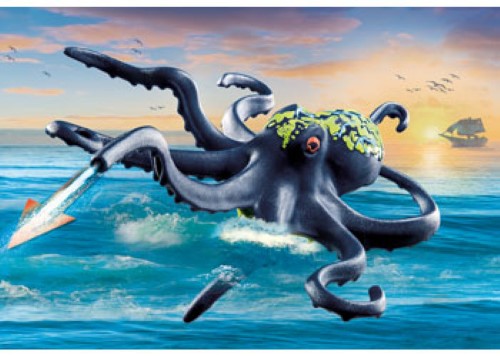 Playmobil - Battle against the Giant Octopus