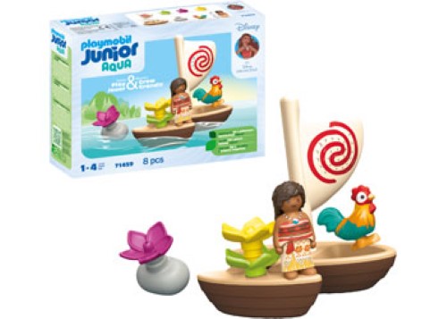 Playmobil - Junior & Disney: Moana's Sail Boat